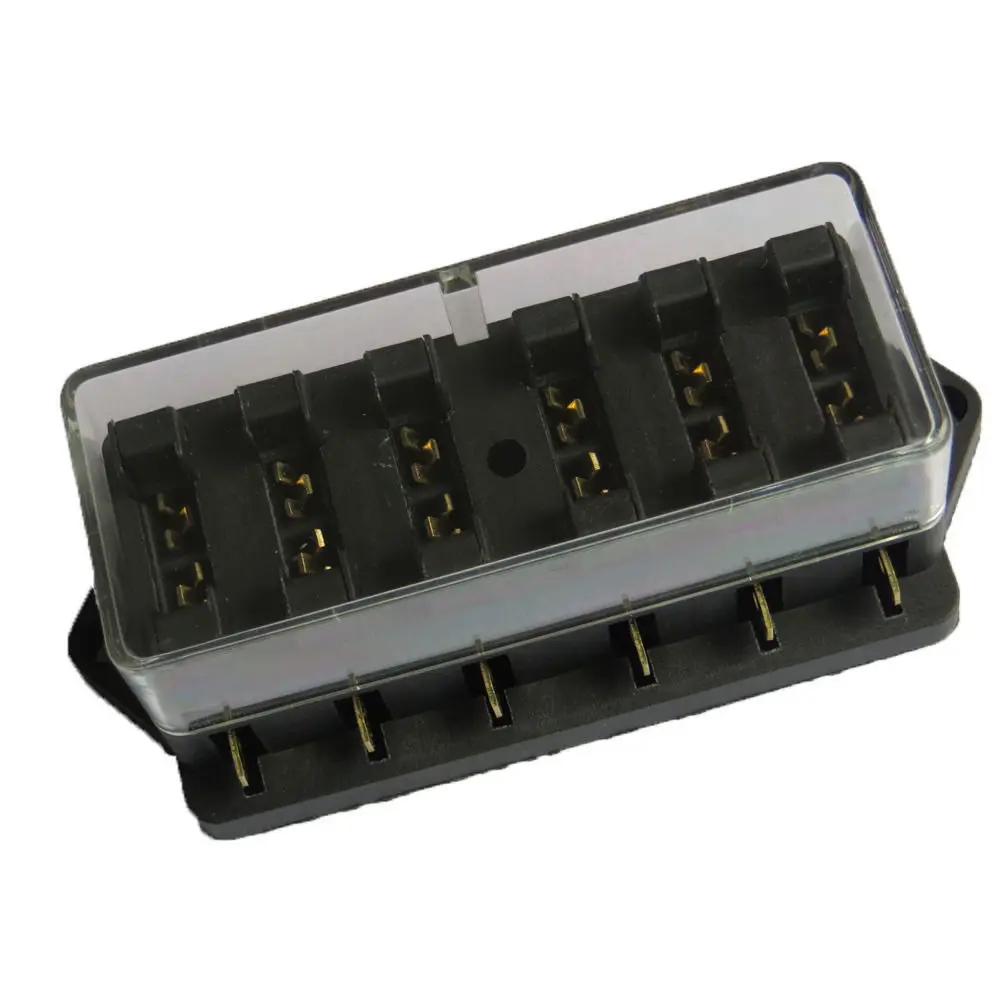 Е образный блок предохранителей для автомобиля 6 каналов цепи Стандартный ATO