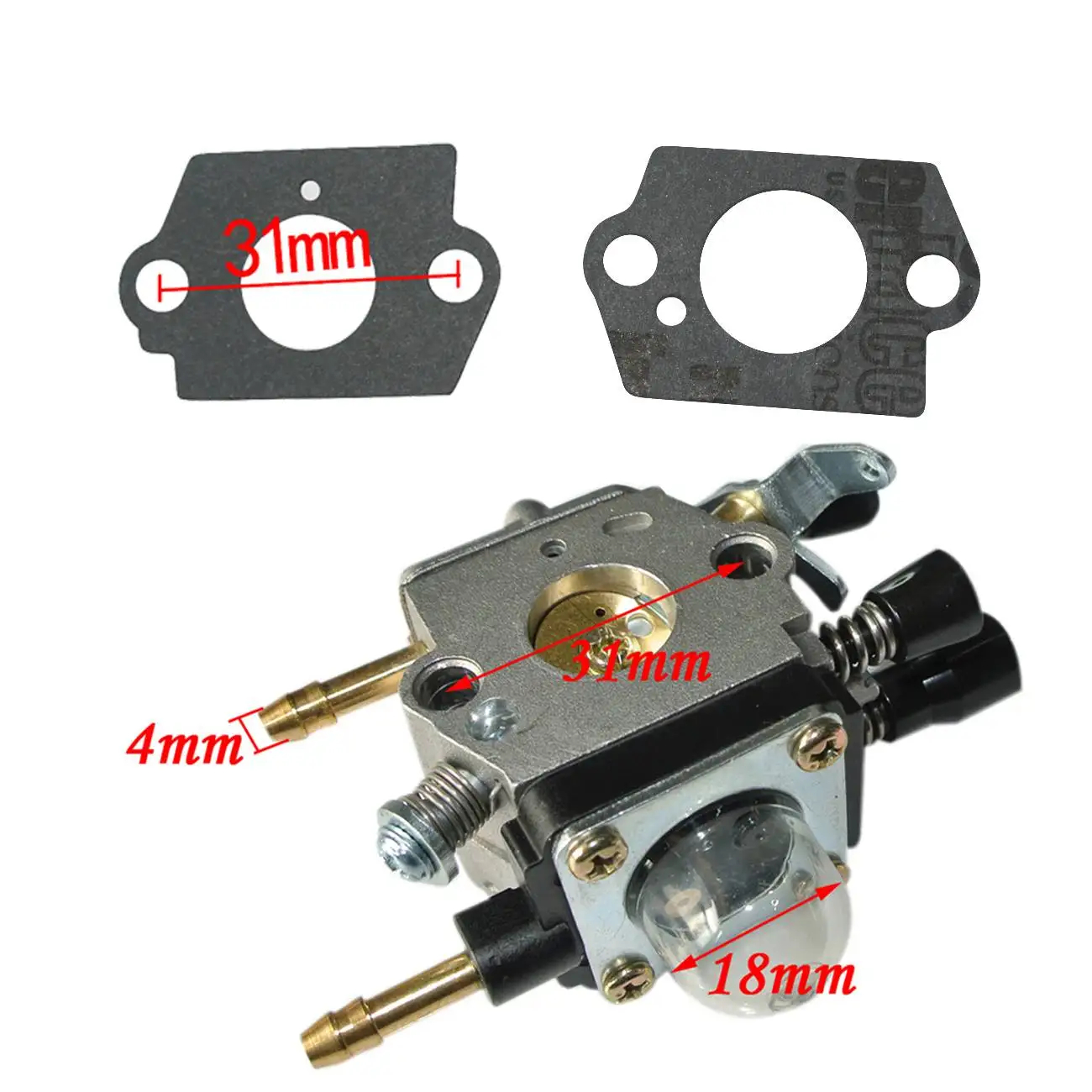 C1Q-S68G Carburetor &amp Carb Gaskets Fit Stihl BG45 BG55 BG65 BG85 SH55 SH85 | Инструменты