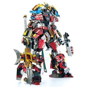 Новинка 2019, модель воина Microworld любу, сделай сам, лазерная резка, пазл, модель борца, 3D металлическая головоломка, игрушки для взрослых, подарки