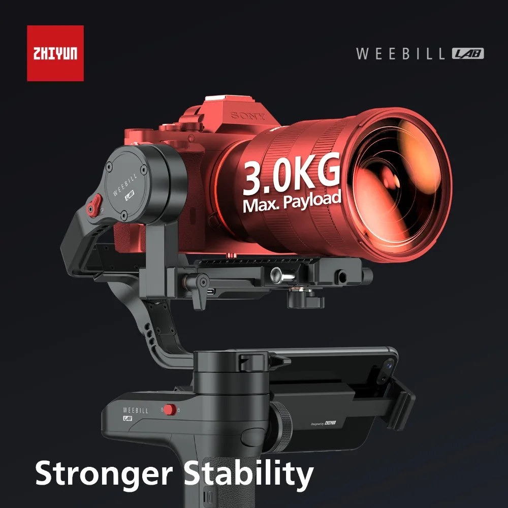 Zhiyun Weebill лабораторная камера стабилизатор Беспроводная передача изображения для