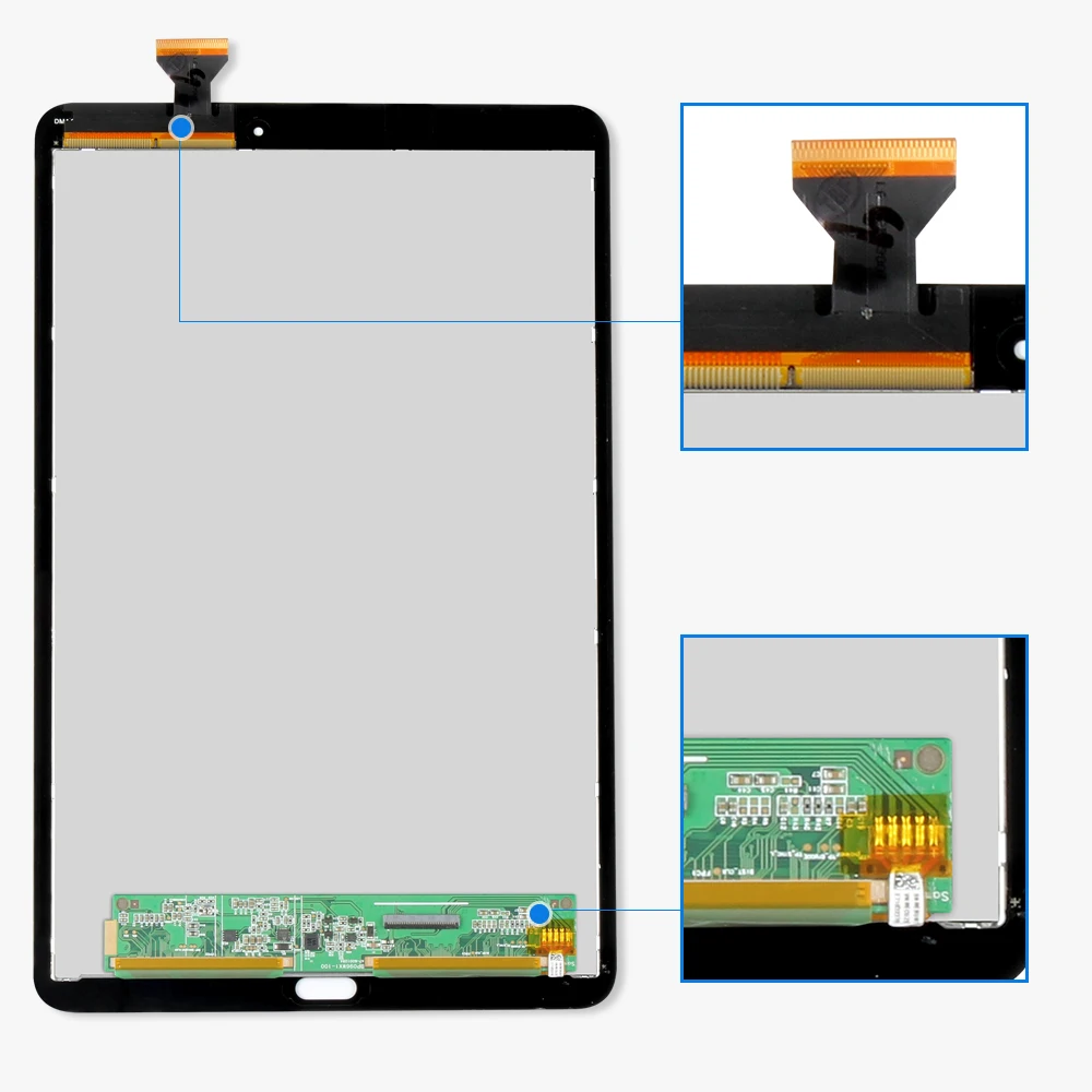 Srjtek 9 6 &quotдля Samsung Galaxy Tab E ЖК дисплей сенсорный экран дигитайзер матрица