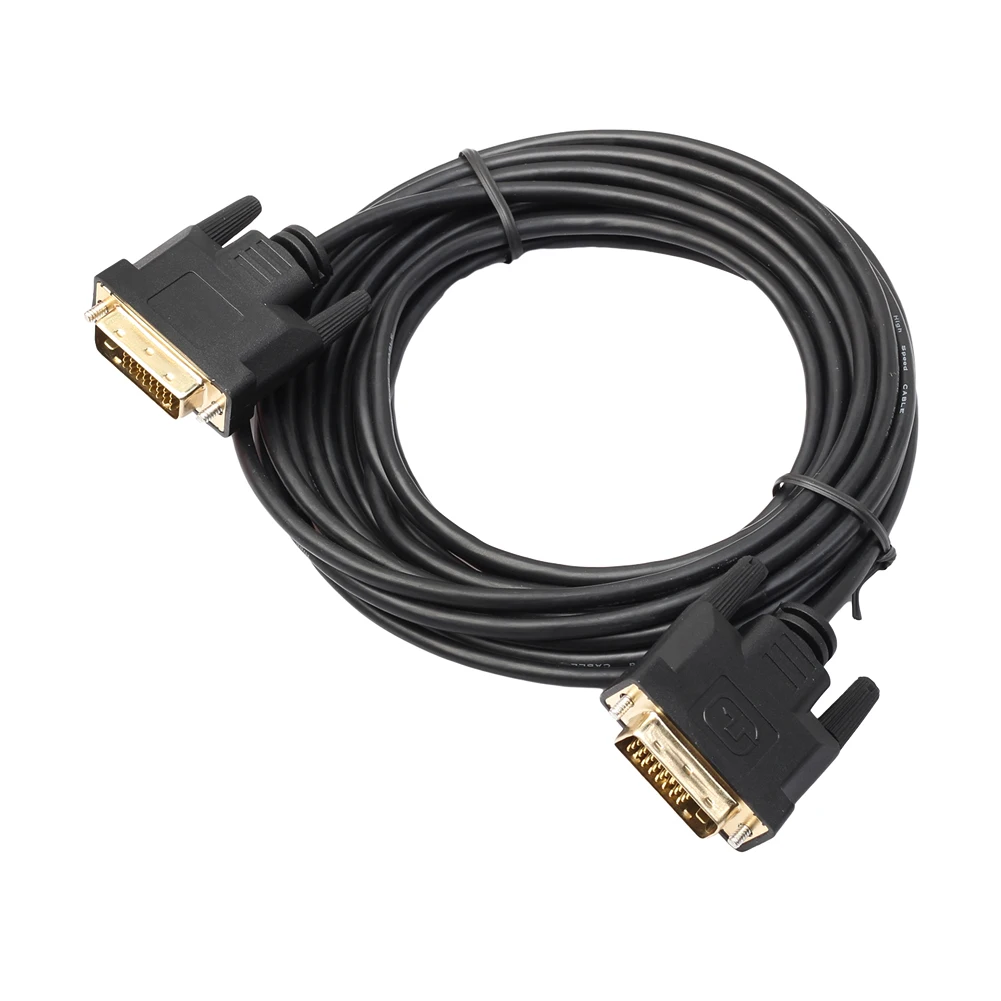 Цифровой монитор 1 м 8 3 5 м|dvi d|tv cablegold male |