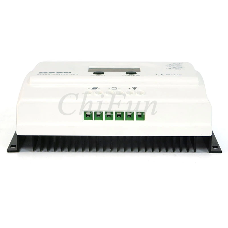 Новый обновленный Wiser2 MPPT Контроллер заряда 15A/20A/30A/40A/50A LCD RS485communication 12В/24В авто 5В