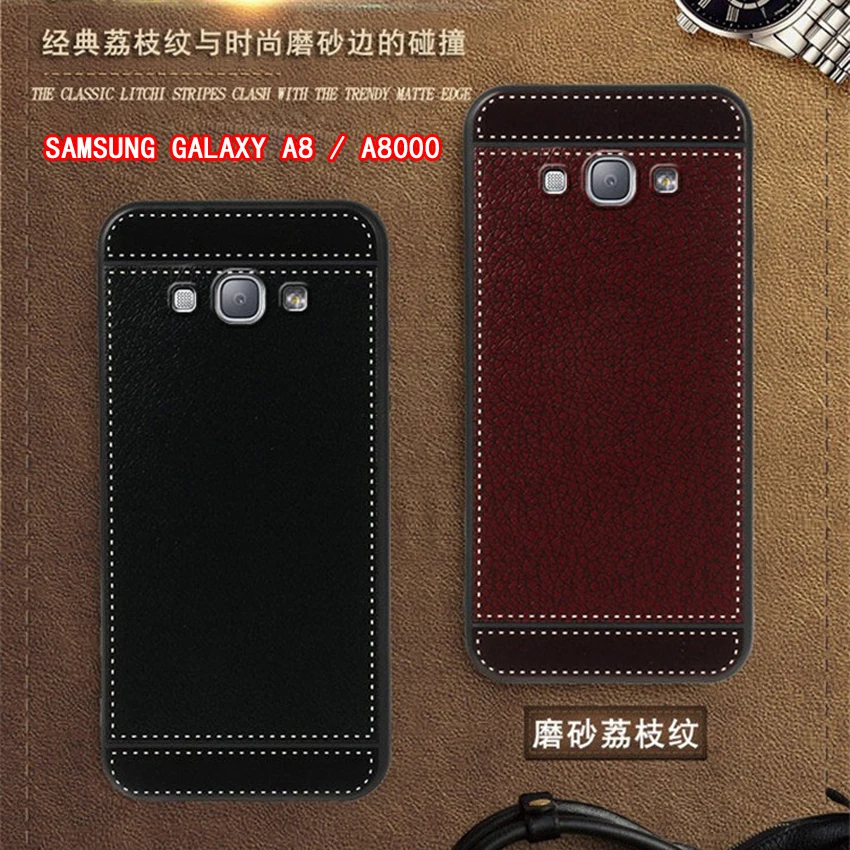 Чехол для Samsung galaxy A8 SM A800S A800F Funda 5 7 дюймов мягкий черный силиконовый чехол