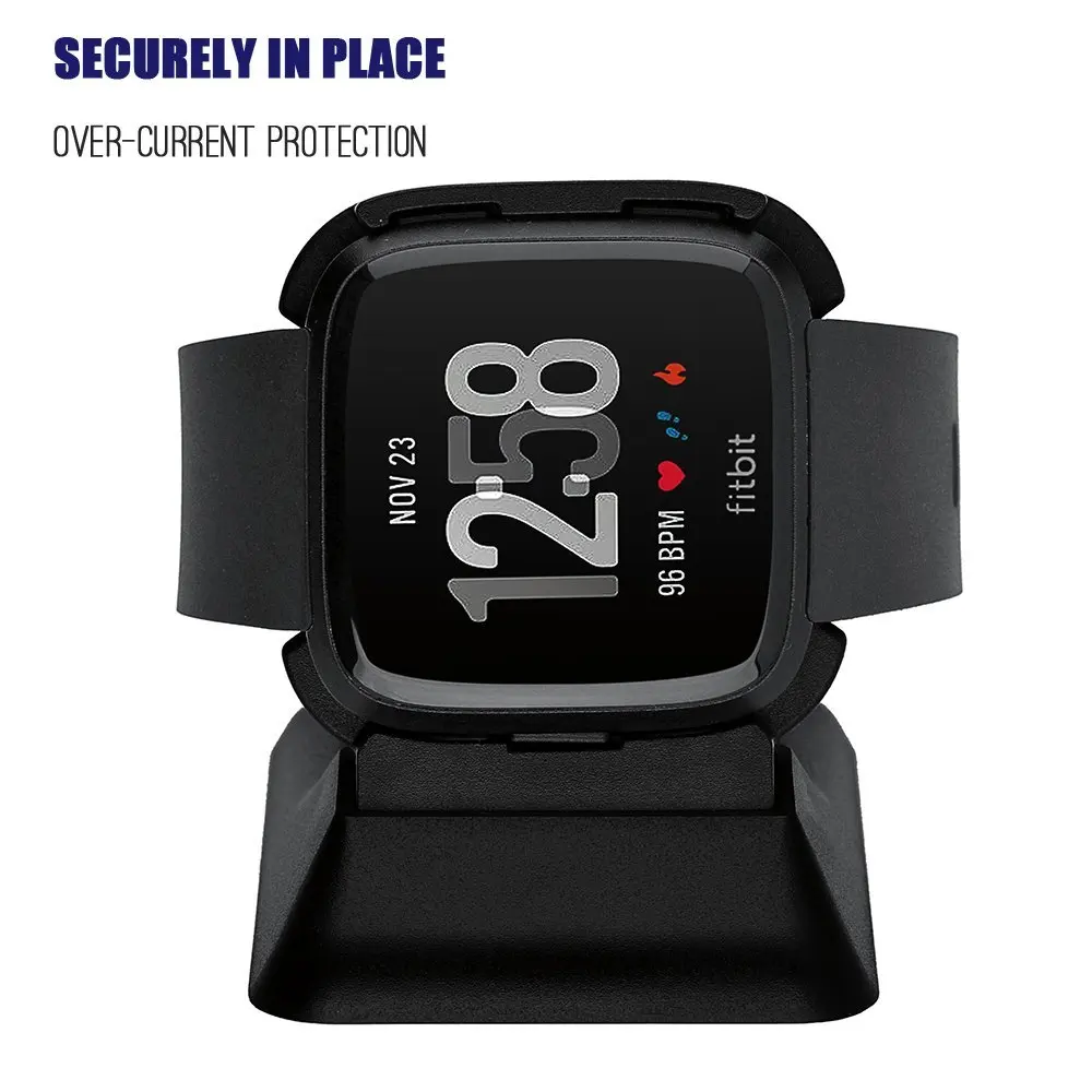 Kartice для Fitbit Versa Смарт-часы зарядная док-станция Держатель док-станции