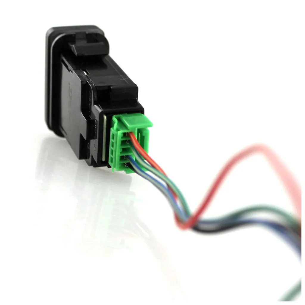 Автомобильный переключатель Фирменная Новинка 12V Синий Светодиодный точечный светильник кнопочный переключатель для Toyota Prado 120 серии 2003-2009# Y1
