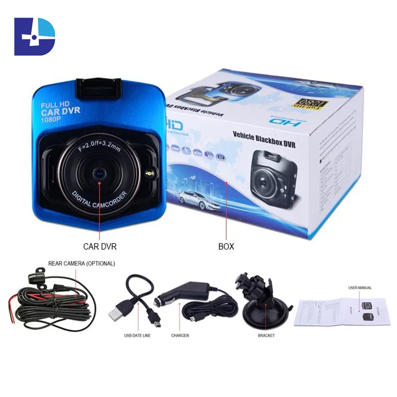 Новый Видеорегистраторы для автомобилей GT300 1080 P видеорегистраторы двойной
