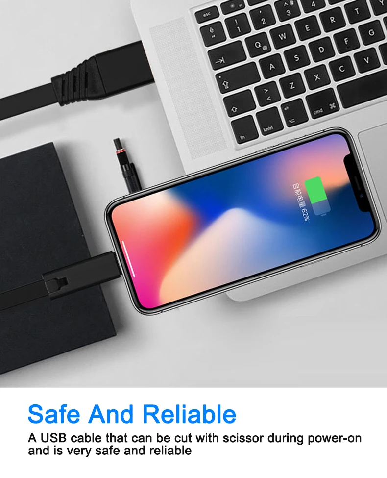 NOHON Regenerate Micro type C 8-контактный usb-кабель для быстрой зарядки iPhone 7 6 6 S Plus iOS 10 9 8 Android Xiaomi Mi5 Repairable кабель