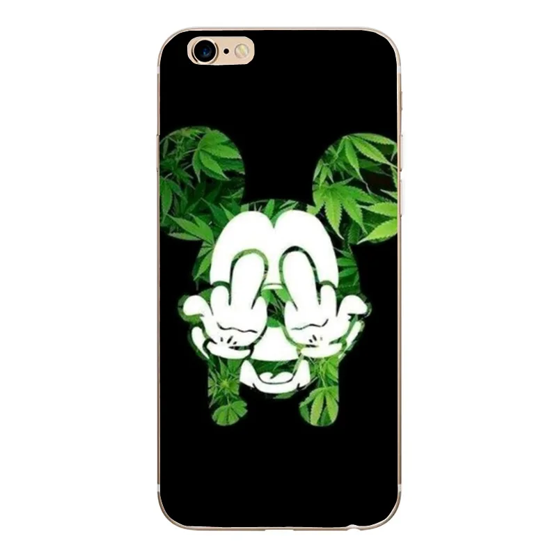 For Funda iphone 8 plus Mickey Silicona 360 Protector Luxury Soft TPU Phone Case apple 6s 6 5s 5 se 7 Cover Shell |