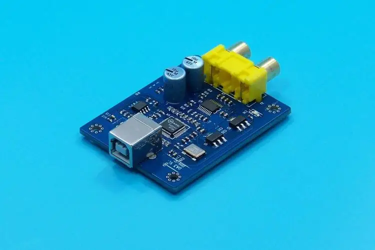SA9227 + PCM5102A 32 бит/384 кГц USB DAC/HIFI асинхронный декодер|dac game|dac usbdac semiconductor |