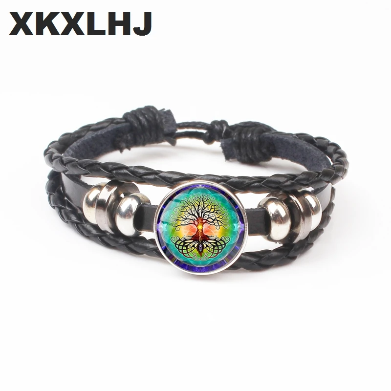 XKXLHJ 2018 1 шт. новый браслет с деревом жизни Ювелирные изделия искусство фото Тибет