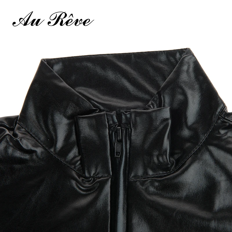 Au Reve Restraint Kits For Sex Play Black Paint Leather Sexy Bdsm Bondage Toys Women Men Couple In Adult Games | Красота и здоровье