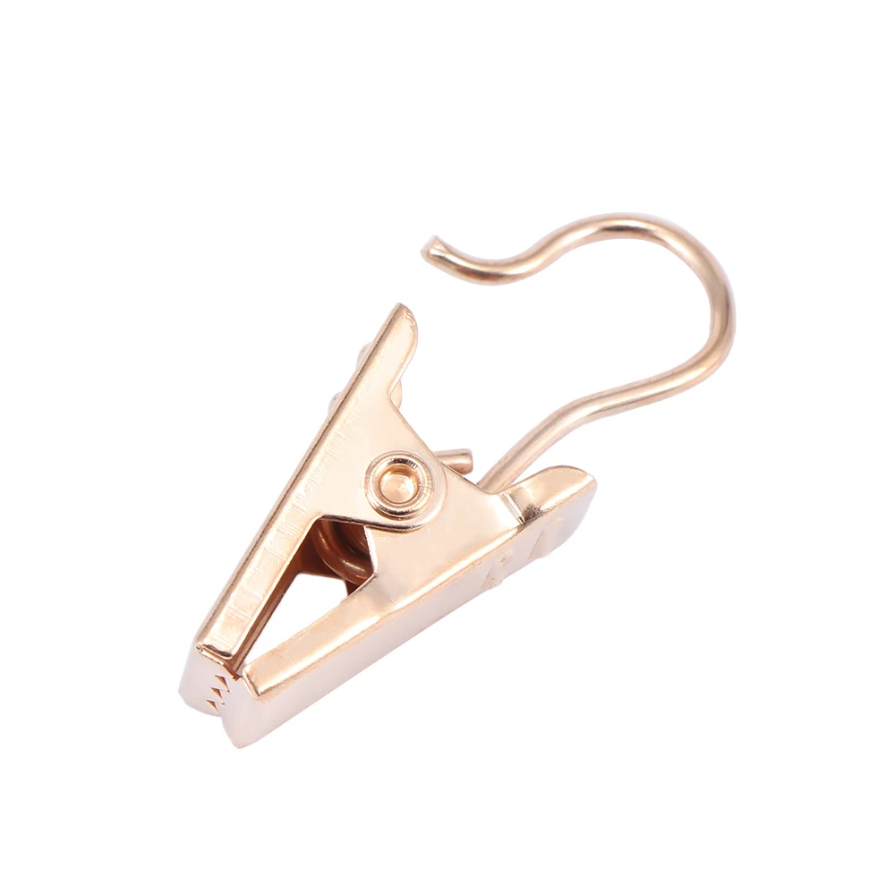 20 шт./компл. крюк для занавески на окно крепкие и прочные зажимы драпировки Кольца