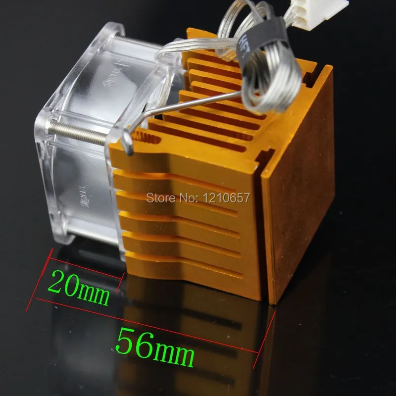 5 шт. в партии алюминиевый радиатор ребра кулер вентилятор для ПК Northbridge чипсет