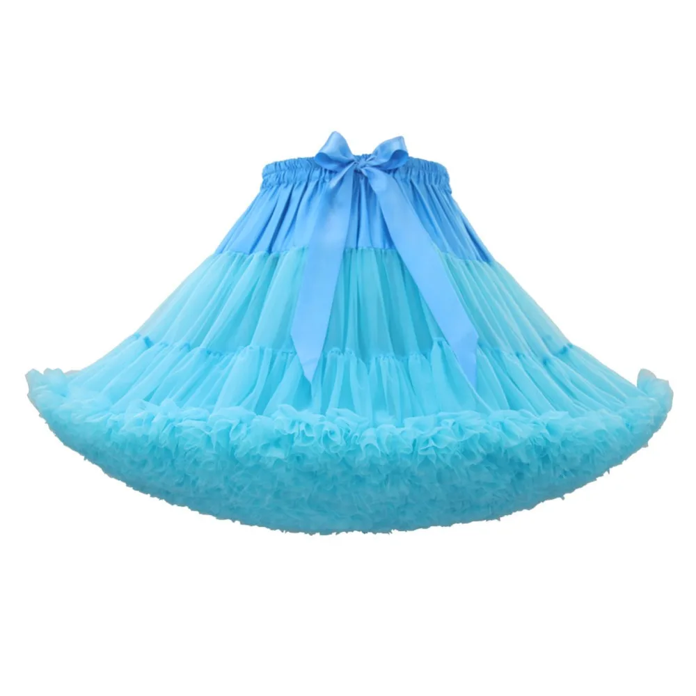 Hole Blue Юбка-американка в стиле Лолиты для женщин; ; Короткий кринолин; мини-бальное платье; Нижняя юбка в стиле рокабилли; Тюлевая юбка-пачка для костюмированной вечеринки; вечерние юбки - Цвет: Hole Blue
