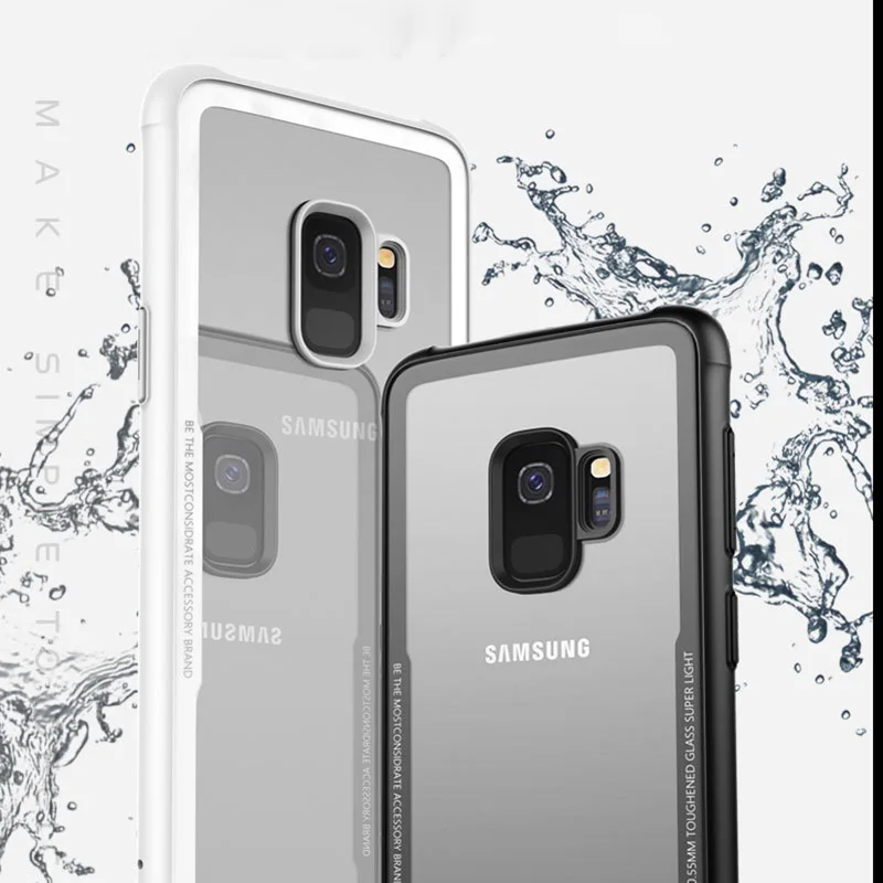 Чехол toraise для samsung Galaxy S9 чехол из прозрачного стекла силиконовая Задняя накладка
