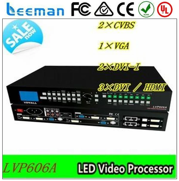 Leeman группа VDWALL LVP605 - LVP603 LVP603S 3-Composite / SDI HDMI DVI S-Videa YPbPr vga порт LVP605S HD из светодиодов