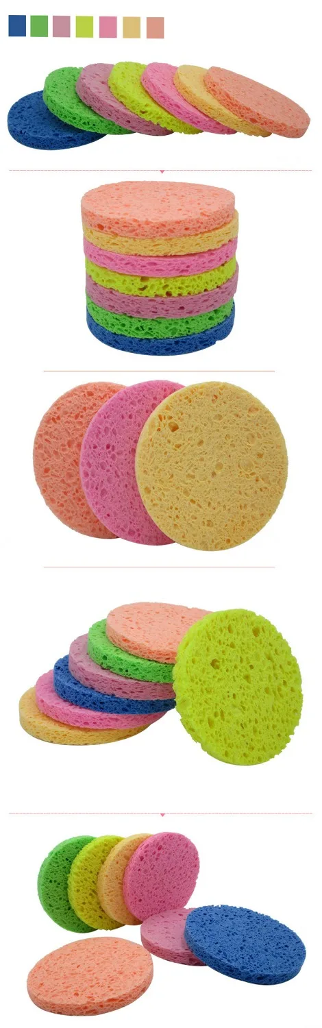 10 _ нанести макияж для очистки кожи натуральные деревянные волокна мойка лица