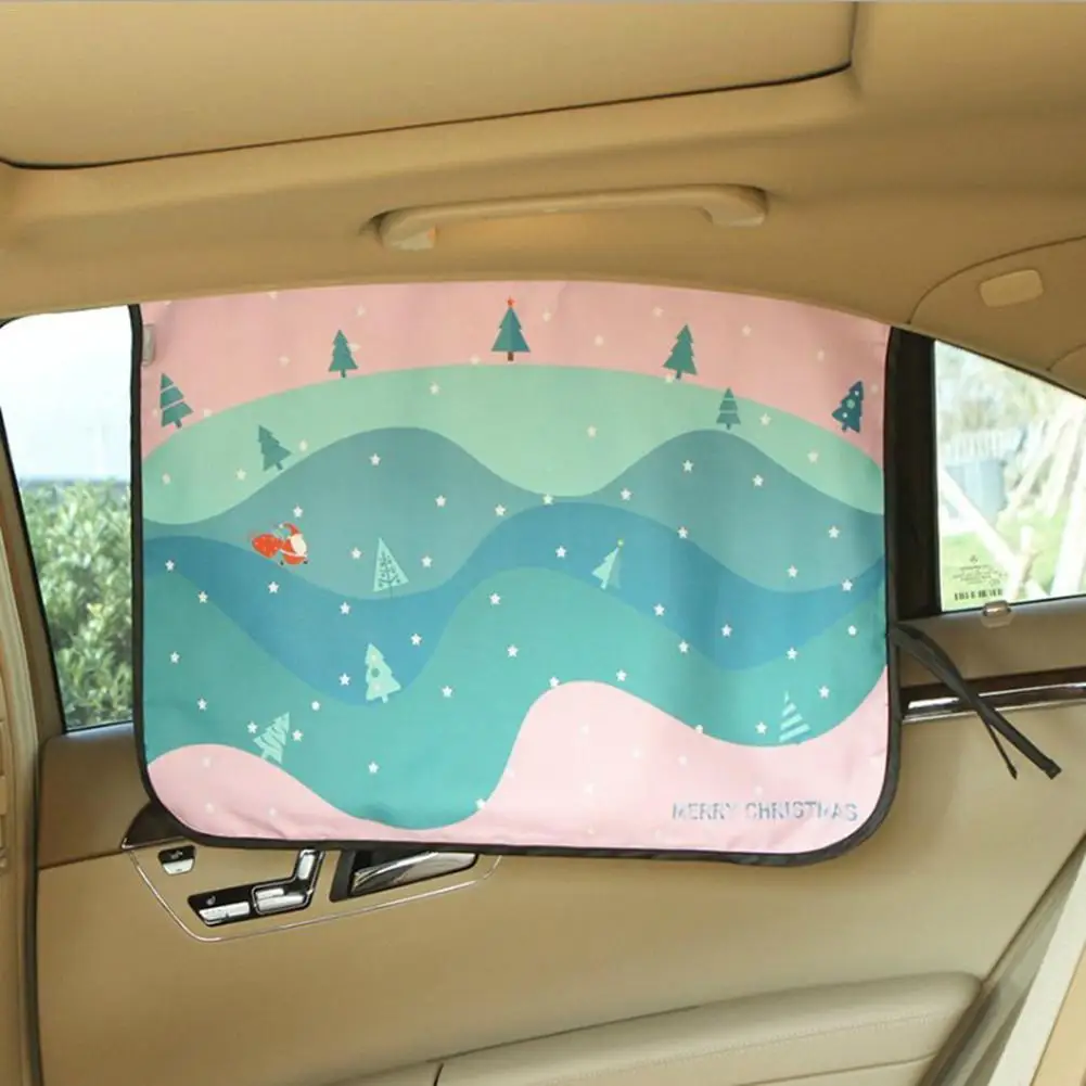 Автомобильная Солнцезащитная занавеска высокоточная тканевая шторка для