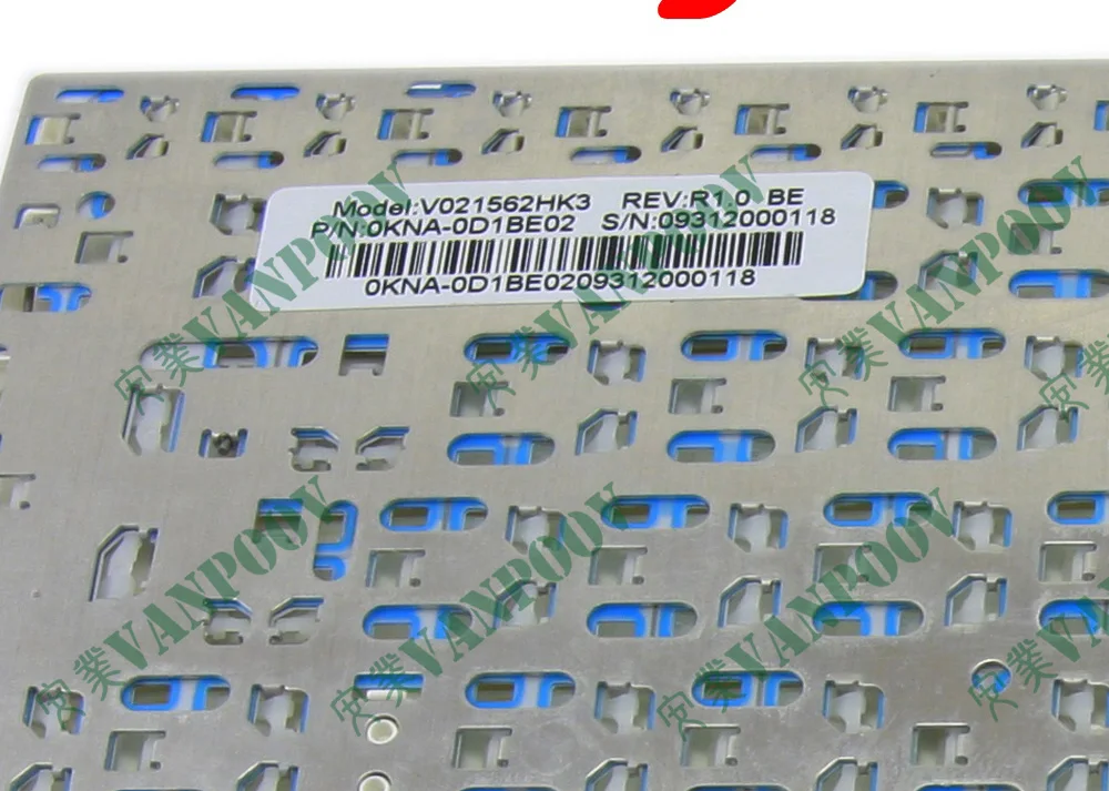 Новая AZERTY раскладка ноутбук клавиатура для ASUS EeePC 1000 1000H 1000HA 1000HD серии белый