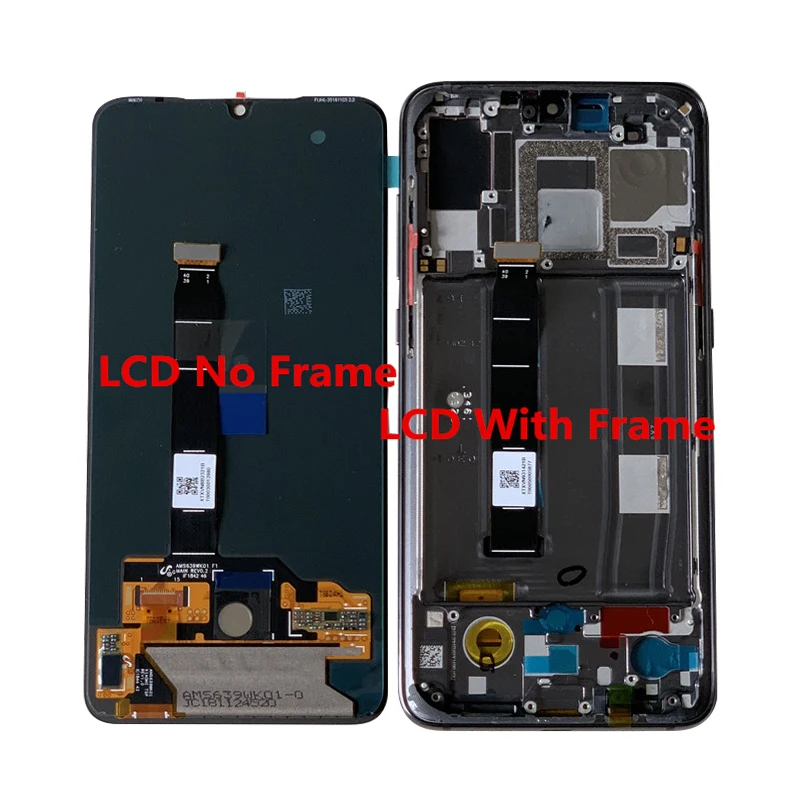 6 39 &quotОригинальный ЖК дисплей Supor Amoled M &amp Sen для Xiaomi 9 Mi9 MI экран + сенсорная панель