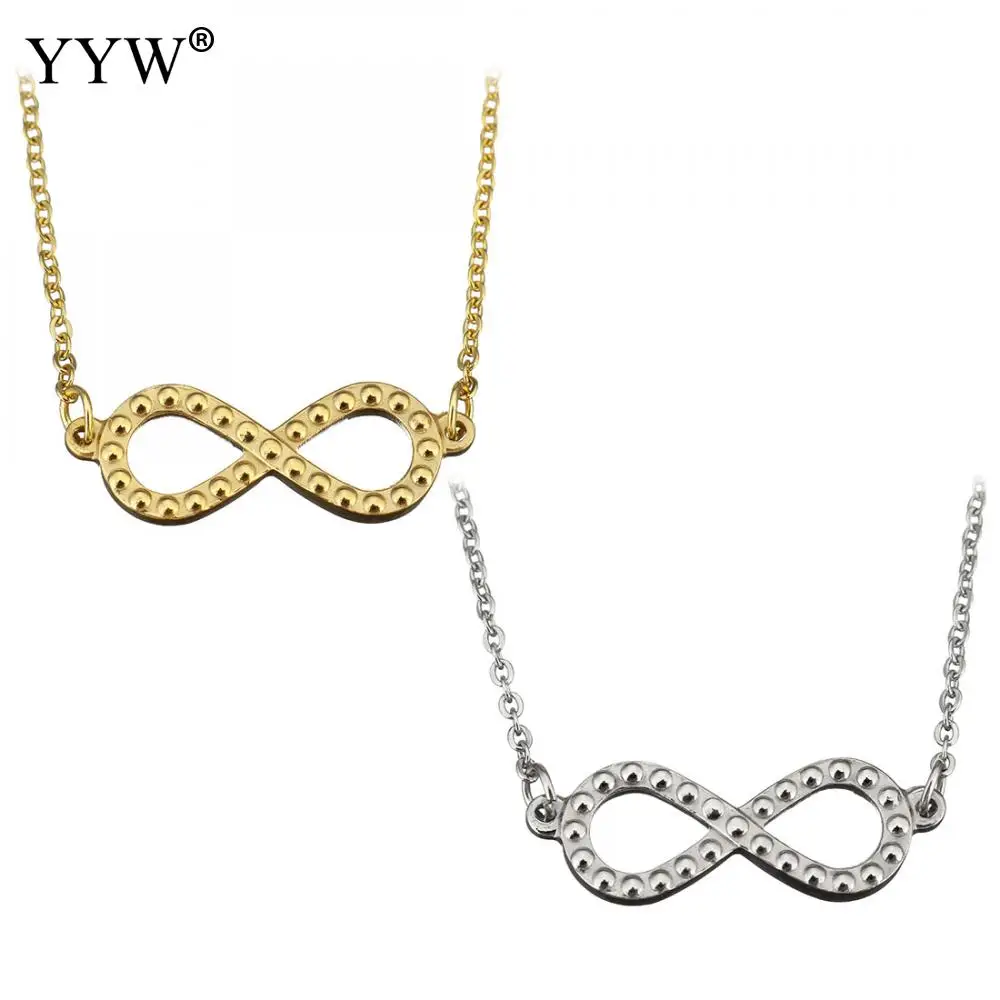 Женское колье чокер из нержавеющей стали|infinity necklace|long necklacechoker necklace |