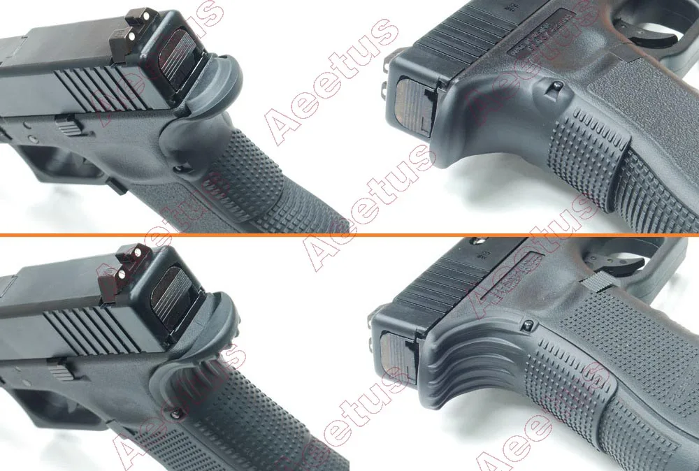 1 пара тактическая рукоятка Force Gen 2 3 Glock BeaverTail адаптер для 17 19 22 23 24 31 32 34 35 37 38