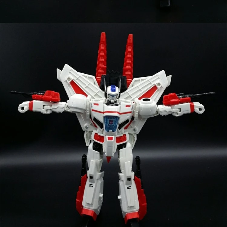 

Lensple 25cm G1 Transformation Jetfire Skyfire IDW LG07 Reconnaissance Aircraft Mode Leader KO Action Figure Robot Colection Toy