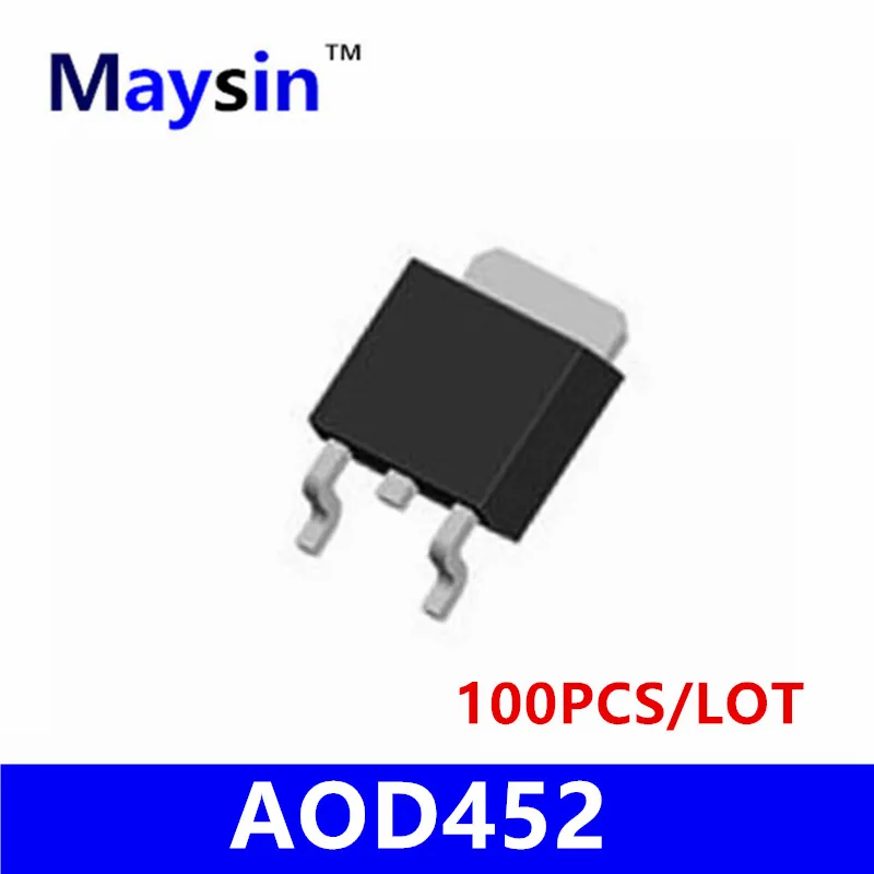 

100PCS AOD452 D452 T0-252 SMD HIGH QUALITY