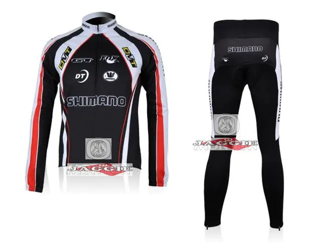 Winter clothes! 2010 SHlMANO long sleeve cycling jerseys+ bike bicycle thermal fleeced wear+Plush fabric! | Спорт и развлечения