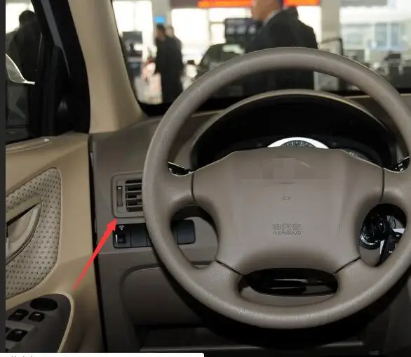 Для hyundai Tucson приборная панель воздуха на выходе, насадка, верстак кондиционер воздуха на выходе 974802E000 974902E000 - Цвет: Красный