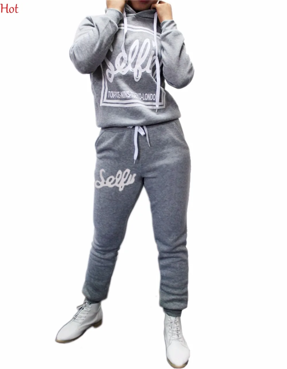 2017 Горячие Повседневное Осенний тренировочный костюм Новинки для женщин с