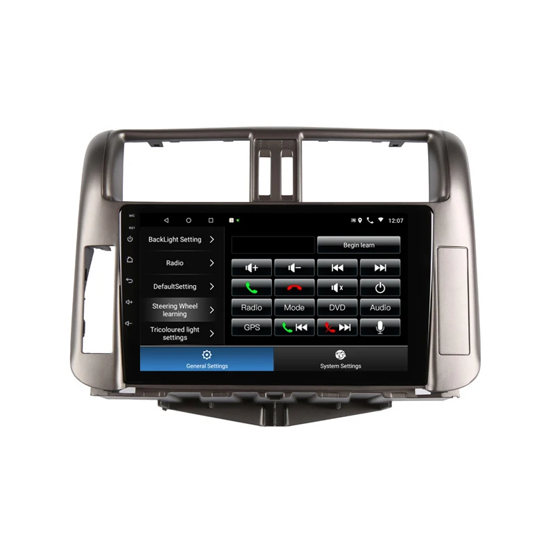 9 &quot4G RAM 2.5D IPS 8 Core Android 1 Автомобильный мультимедийный плеер dvd для Toyota Prado 150 2010 2011 2012