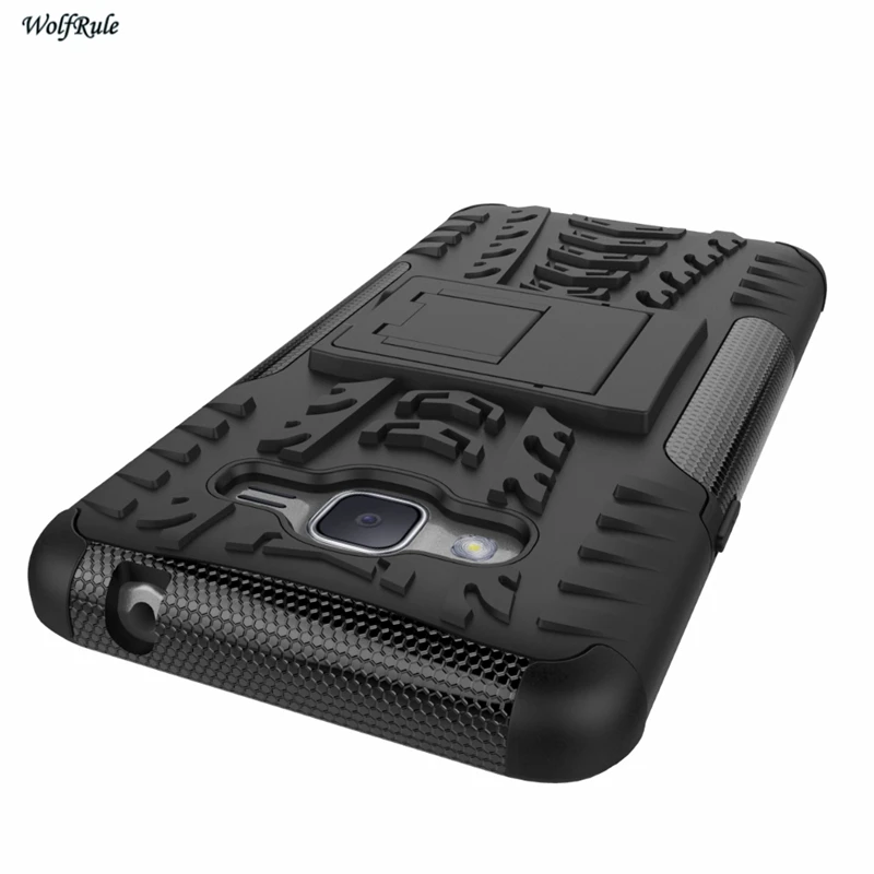 For Cover Samsung Galaxy J2 Prime Case TPU &amp PC Stand Armor Phone Funda |