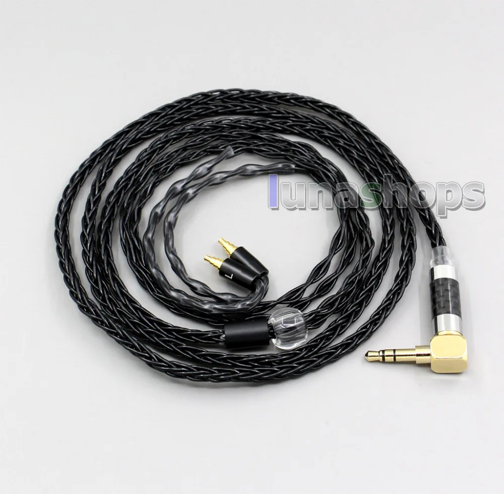 XLR сбалансированный 3 5 мм 2 8 жильный посеребренный кабель для наушников Sennheiser IE40