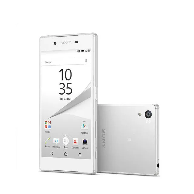 Разблокированный мобильный телефон sony Xperia Z5 E6653, 5,2 дюймов, GSM WCDMA ram, 3 ГБ rom, 32 ГБ, 4G LTE, Android, четыре ядра, камера 23 МП