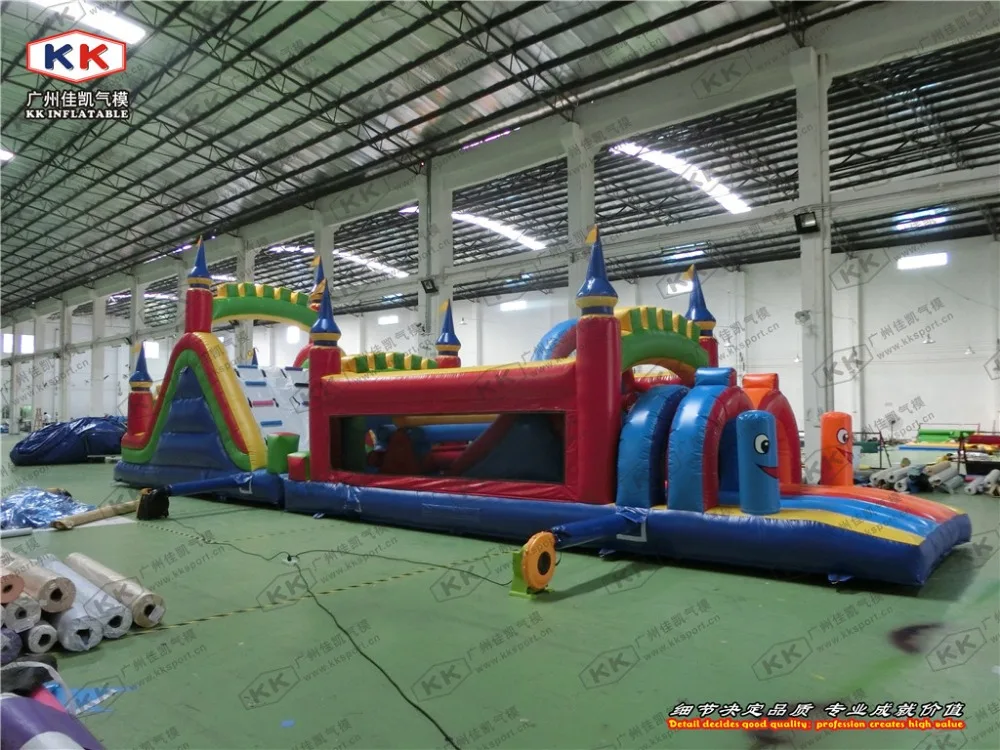 Гигантская надувная полоса препятствий для продажи Современная новейшая
