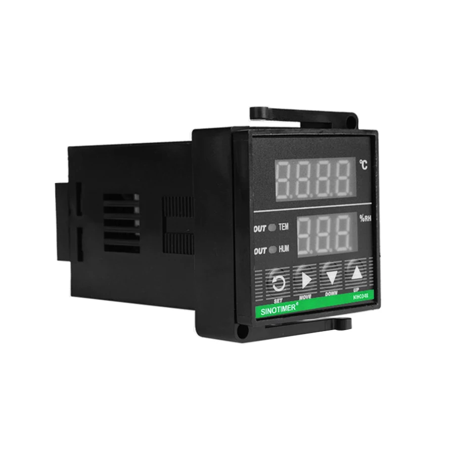 Мини Размеры 24V Мощность цифровой промышленный Температура регулятор влажности 1