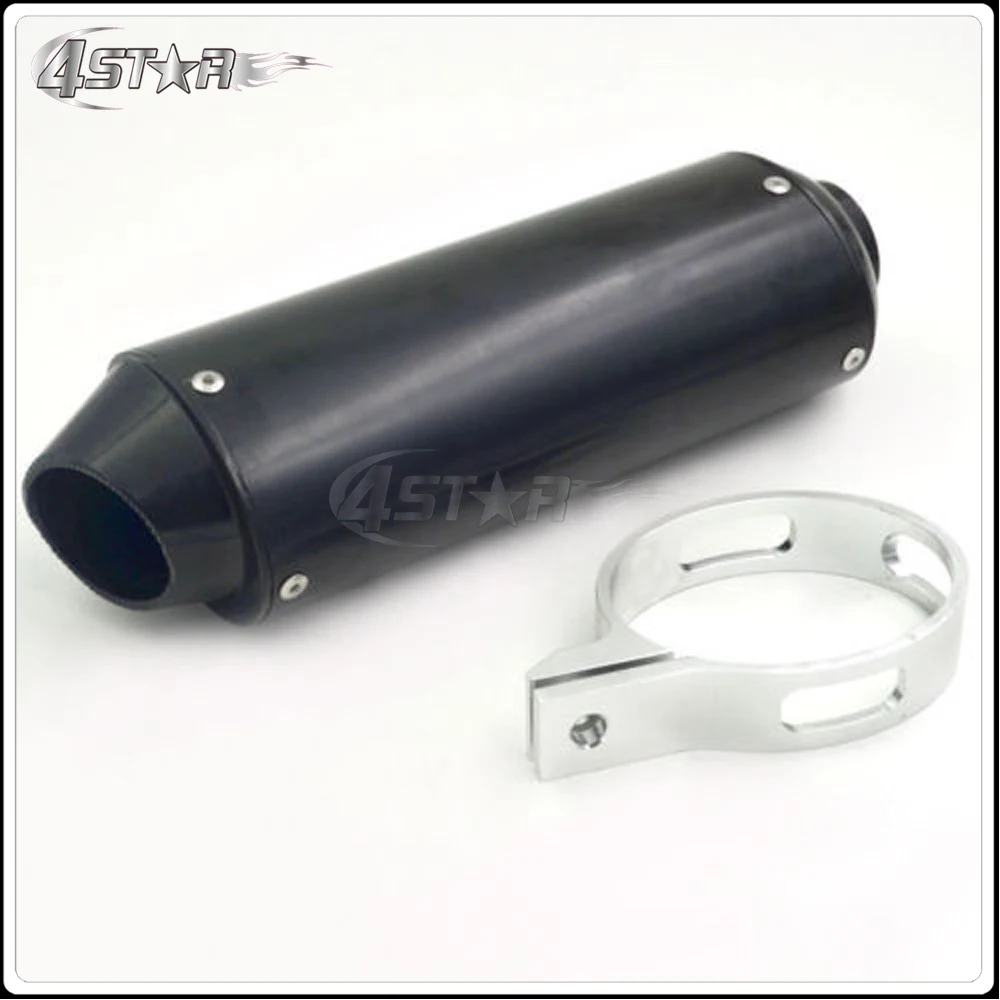 

Black 38mm Motorcycle Exhaust Muffler Pipe For XR50 CRF50 XR CRF KLX TTR SSR 50 70cc 110cc 125cc Chinese Pit Dirt Bike Motocross