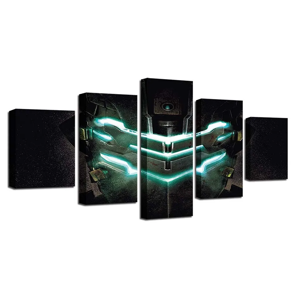 Картина коломака абстрактная настенная живопись холст 5 шт. игра Dead Space 3 постер HD