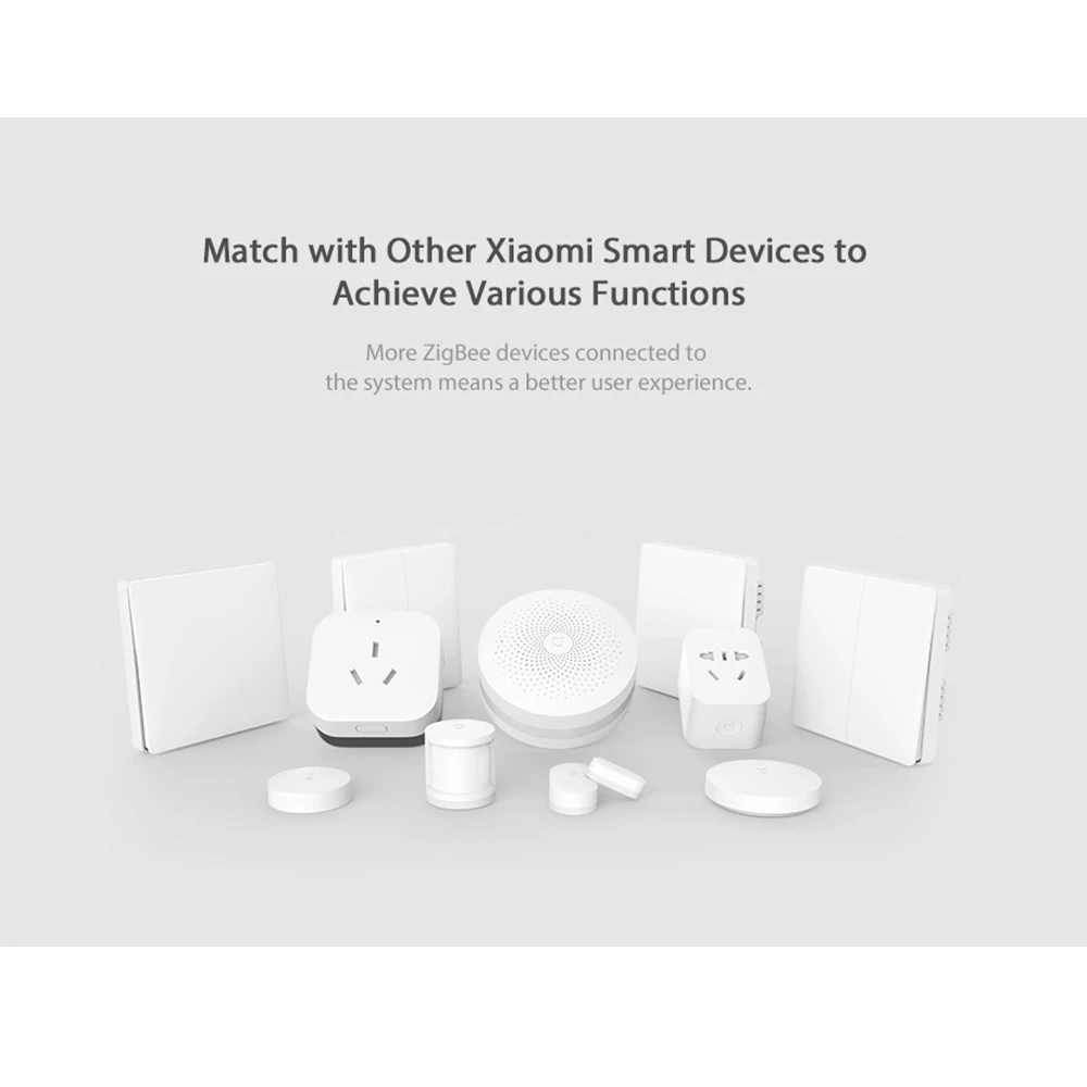 MI Mijia Aqara датчик движения человеческого тела Датчик интенсивности света ZigBee
