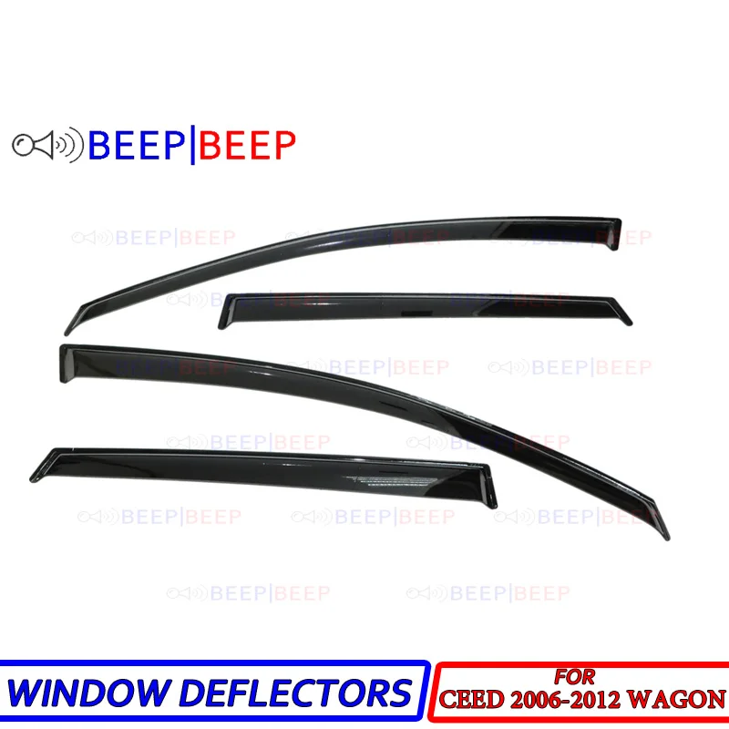 Для Kia Ceed 2006-2012 Wagon автомобильные оконные дефлекторы солнцезащитный козырек от