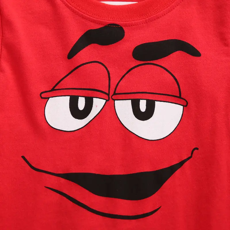 Летняя хлопковая футболка с короткими рукавами для маленьких мальчиков