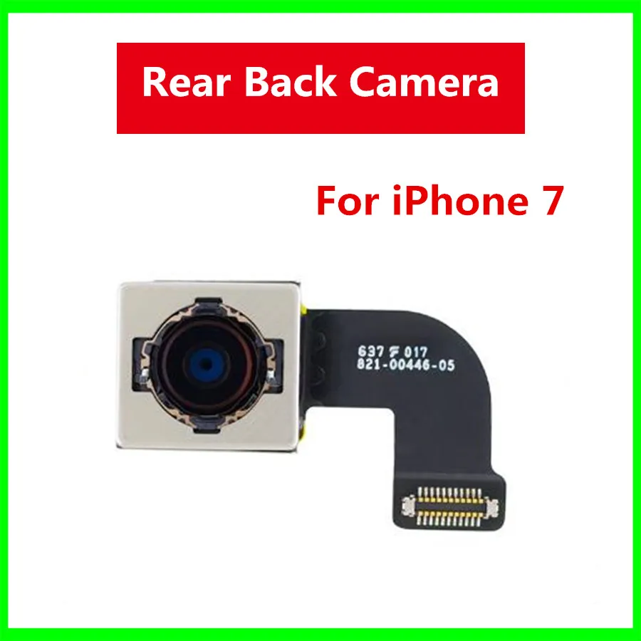 100% тест Хорошая рабочая задняя большая камера для iPhone 7 замена камеры полностью