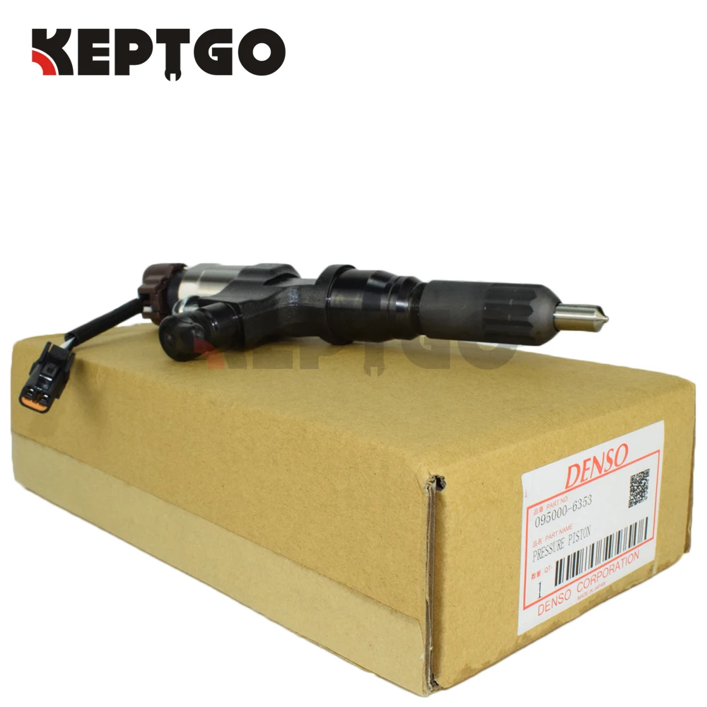 Инжектор дизельного двигателя 095000-6353 23670-E0050 23670E0050 для Kobelco SK200-8/230-8/250-8 Excavator 095000-6350