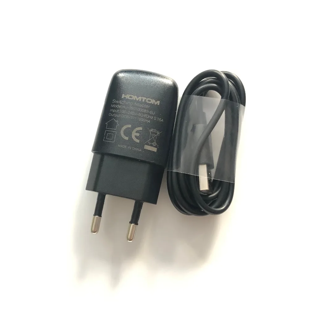 Новое дорожное зарядное устройство + USB кабель линия для Homtom HT16 Pro MTK6737