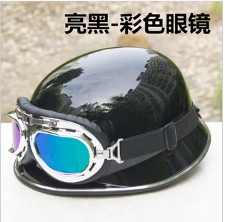 Винтажные Немецкие Шлемы для езды на мотоцикле внедорожные гоночные шлемы