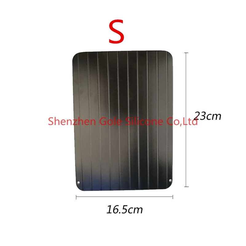 60 шт./лот волшебный поднос для размораживания металлическая пластина безопасное