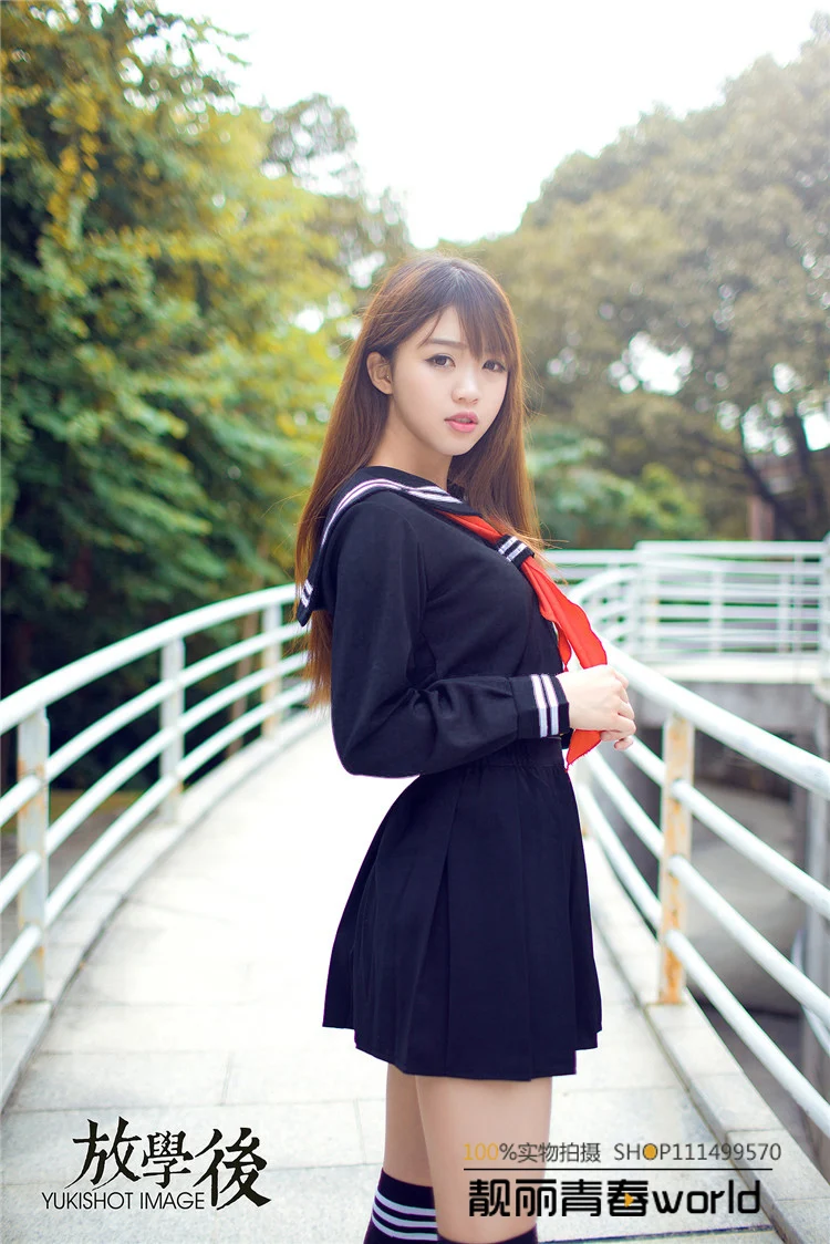 Костюм школьной униформы Hell Girl Enma ai аниме Корейский Японский матрос костюм для