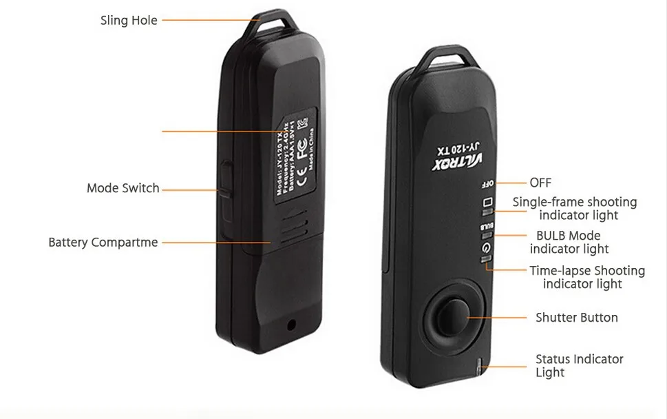 Viltrox jy 120 s1 беспроводной пульт дистанционного управления для sony a200 cameraa100 A230 A300 A350